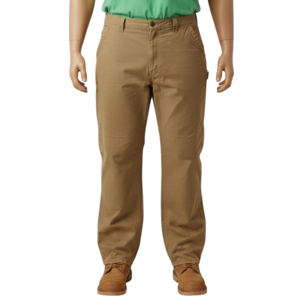 Carhartt B151 Canvas Utility Work Pants 46x30  Khaki‎ Original Fit Phone Pocket